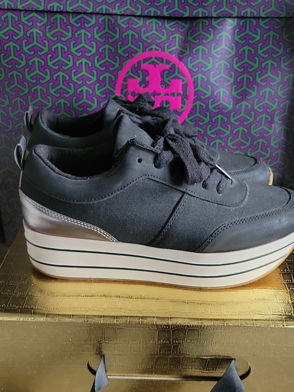 Zara Platform Sneakers View 3